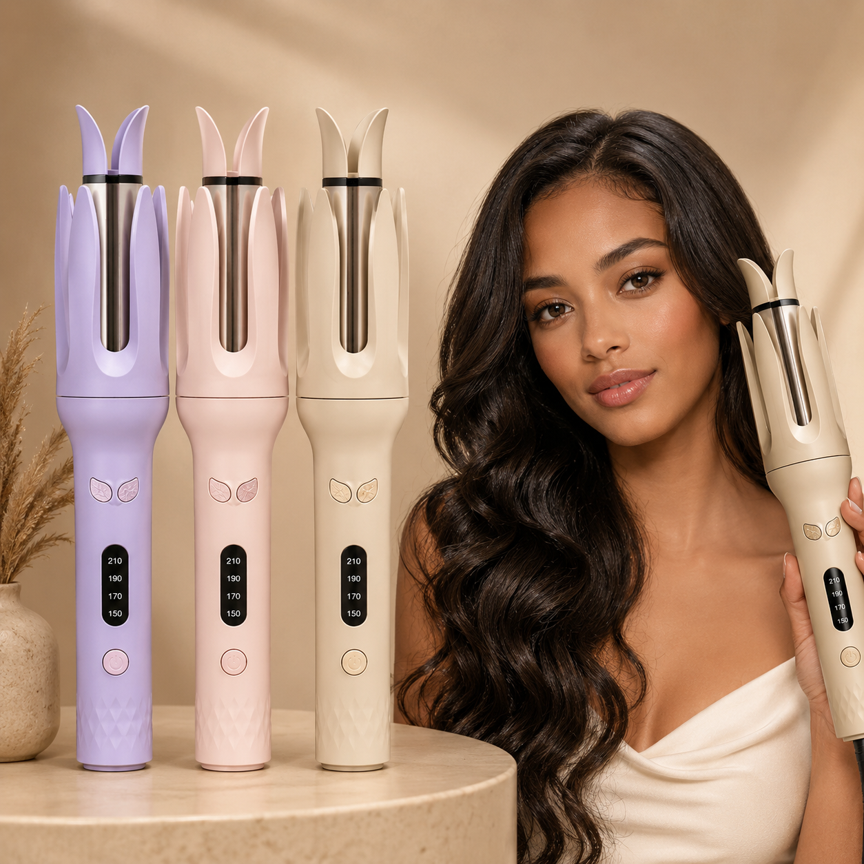 Luxury AutoCurl Pro™ | Automatic Ionic Ceramic Hair Curler 28mm