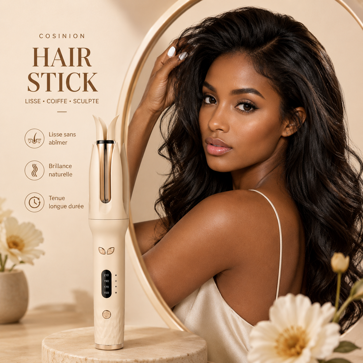 Luxury AutoCurl Pro™ | Automatic Ionic Ceramic Hair Curler 28mm