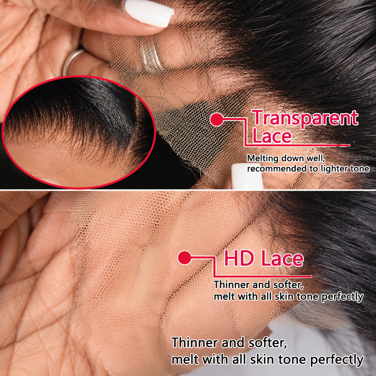 Luxury Brazilian Water Wave HD Lace Front Wig 13x6 – 100% Human Hair