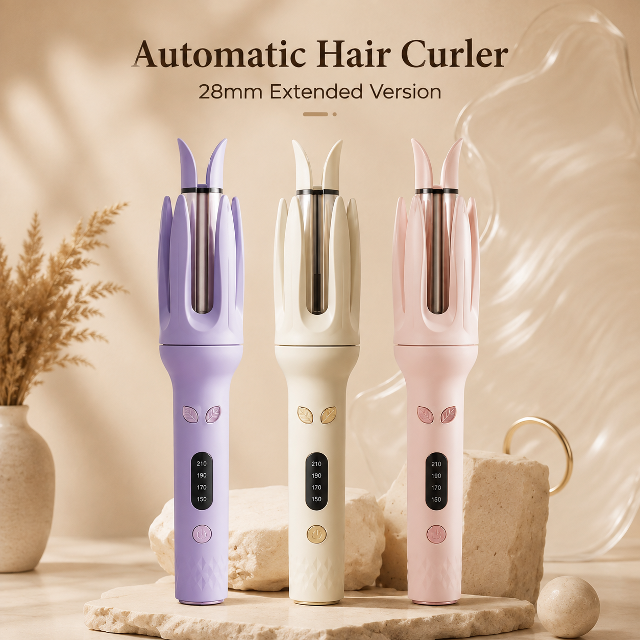 Luxury AutoCurl Pro™ | Automatic Ionic Ceramic Hair Curler 28mm