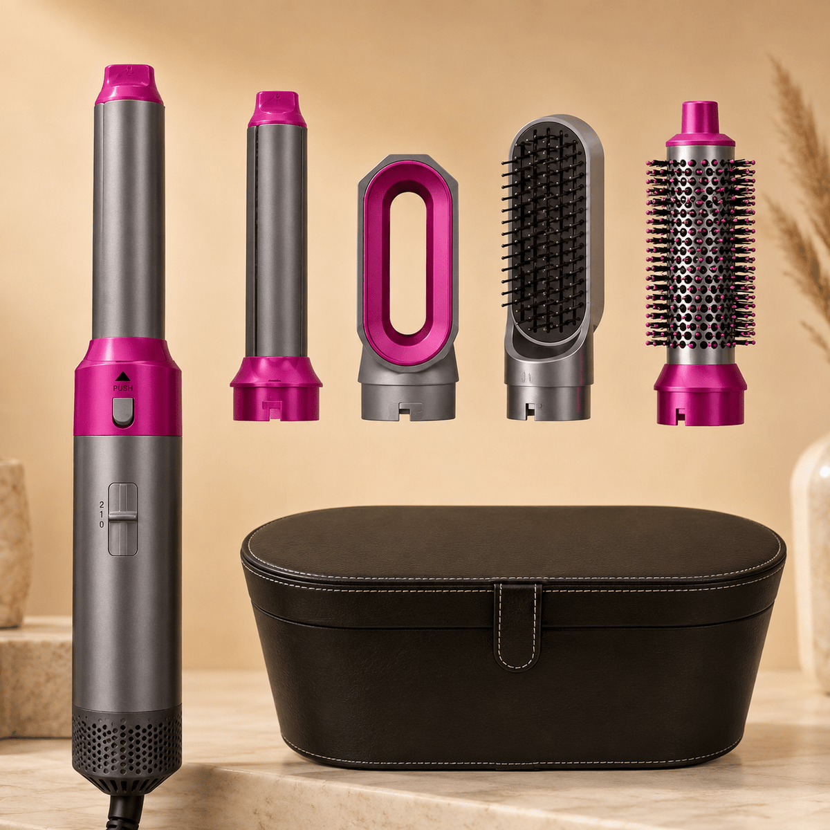 Luxury AirStyler Pro™ | 5-in-1 Professional Hair Styling System | Tata Hair Cosmetic