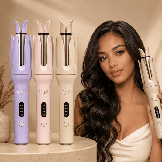 Luxury AutoCurl Pro™ | Automatic Ionic Ceramic Hair Curler 28mm | Tata Hair Cosmetic