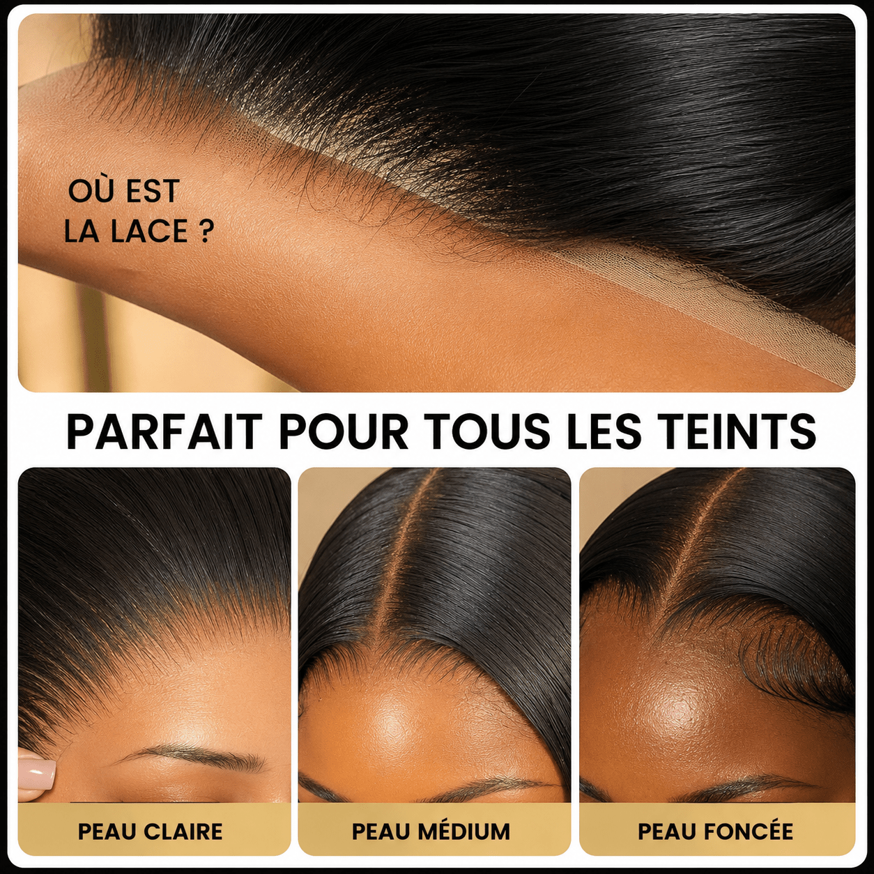 Luxury Bone Straight Wig | Tata Hair Cosmetic