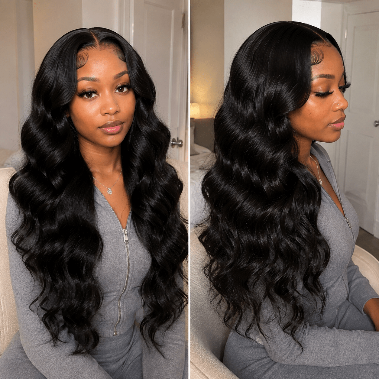 Luxury Brazilian Body Wave HD Lace Front Wig – 100% Human Hair | Tata Hair Cosmetic