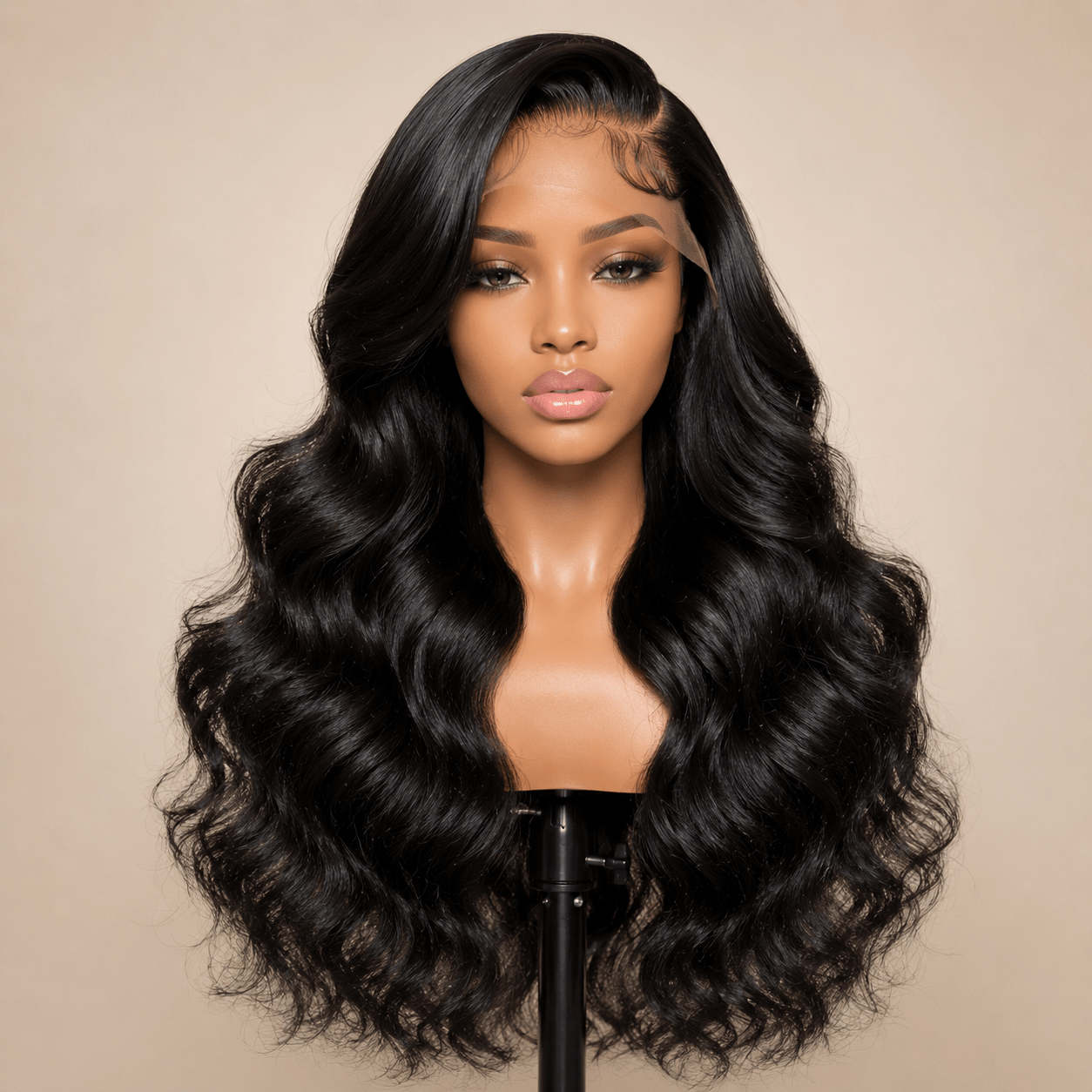 Luxury Brazilian Body Wave HD Lace Front Wig – 100% Human Hair | Tata Hair Cosmetic