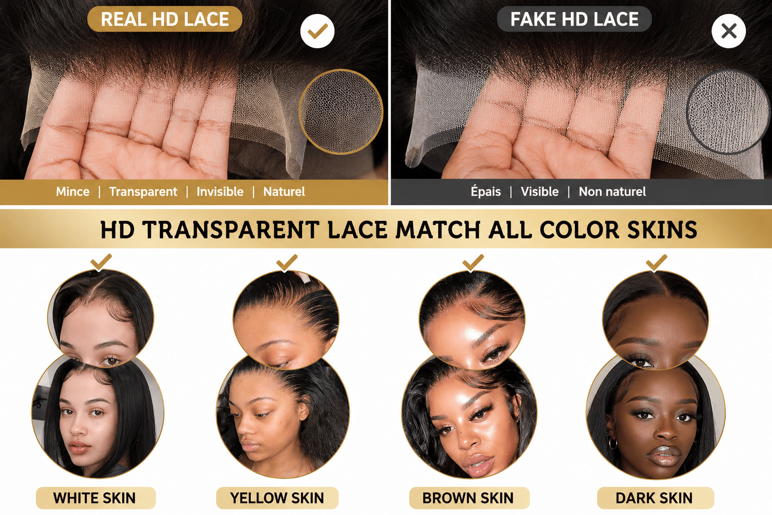 Luxury Brazilian Body Wave HD Lace Front Wig – 100% Human Hair | Tata Hair Cosmetic