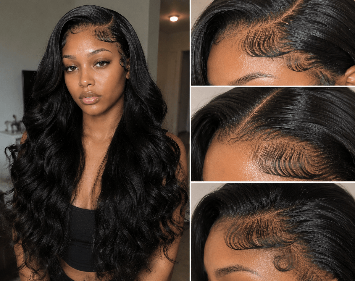Luxury Brazilian Body Wave HD Lace Front Wig | Tata Hair Cosmetic