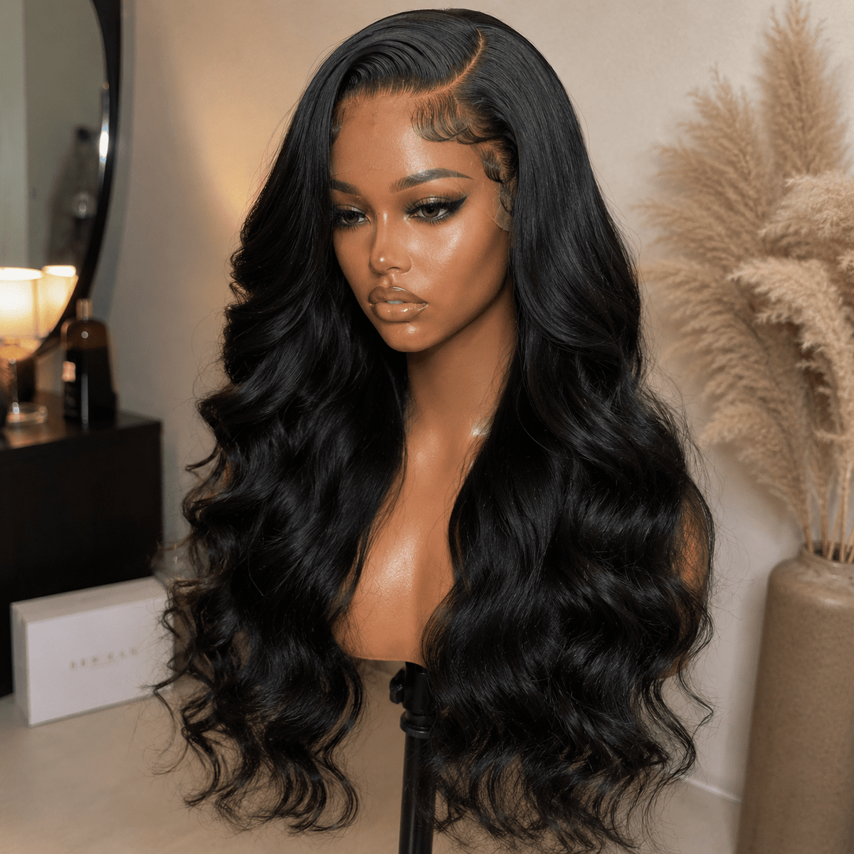 Luxury Brazilian Body Wave HD Lace Front Wig | Tata Hair Cosmetic