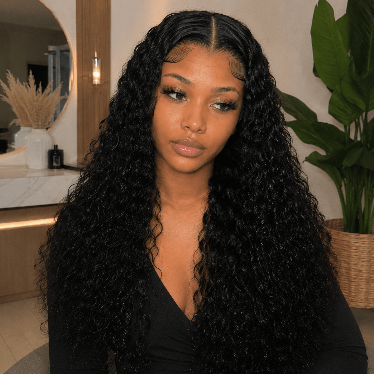 Perruque HD Lace | Cheveux Humains Naturels | Tata Hair Cosmetic