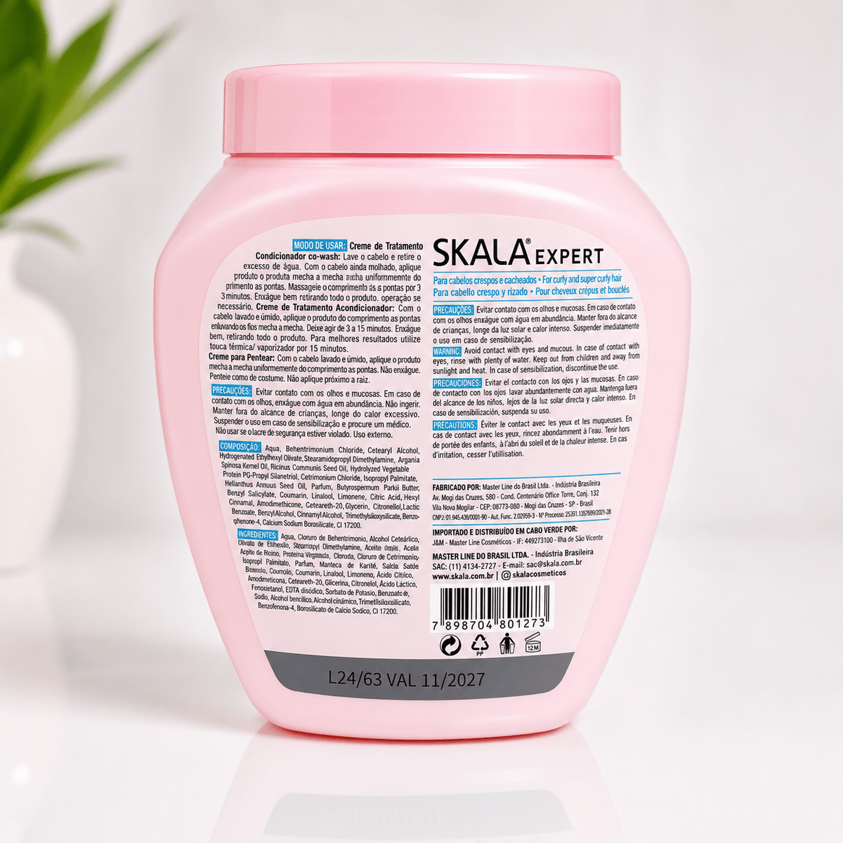 SKALA Expert Divino Potão 2 en 1 1000 g – Masque Capillaire & Crème Coiffante | Tata Hair Cosmetic
